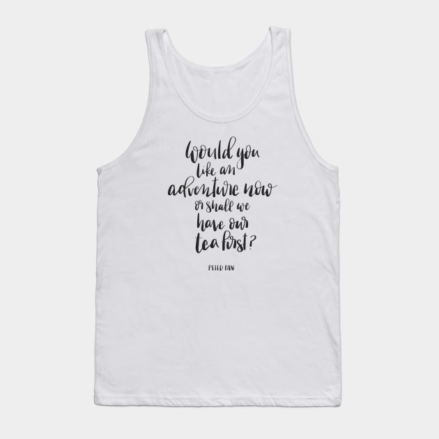 Peter Pan Tank Top by lifeidesign